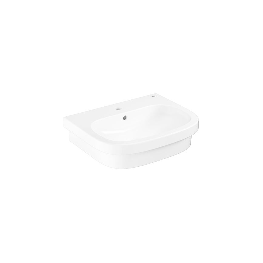 GROHE 39337000 - Påliggande tvättställ EURO CERAMIC 600 × 480 mm keramik/vit