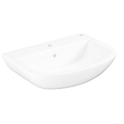 GROHE 39420000 - Väggmonterat tvättställ BAU CERAMIC 646 × 468 mm keramik/vit