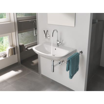 GROHE 39420000 - Väggmonterat tvättställ BAU CERAMIC 646 × 468 mm keramik/vit