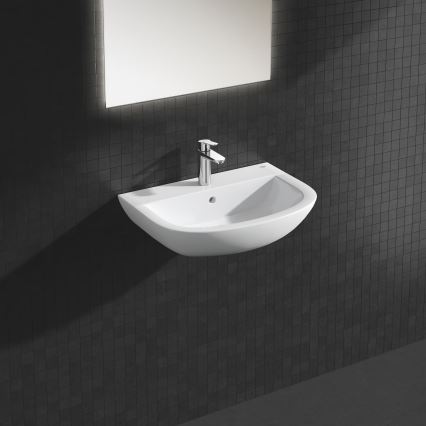 GROHE 39421000 - Vägghängt tvättställ BAU CERAMIC 609 × 442 mm keramik/vit