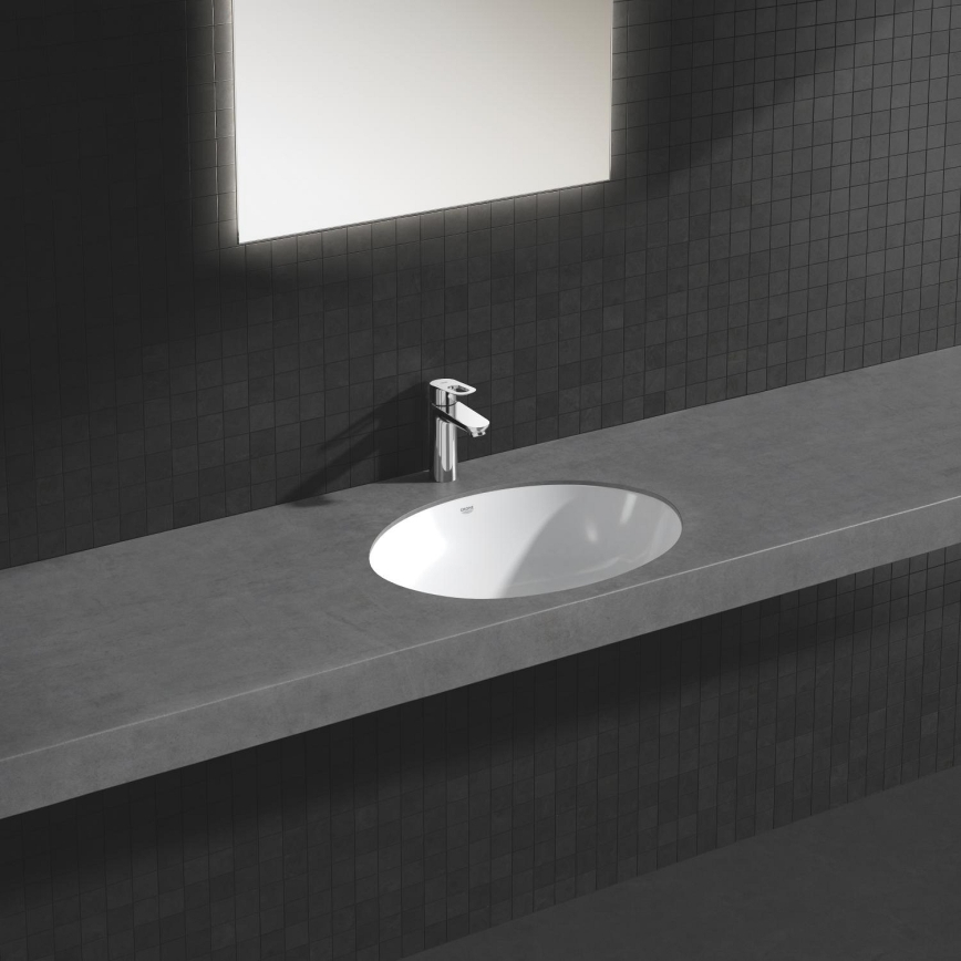 GROHE 39423000 - Infällt tvättställ BAU CERAMIC 560 × 420 mm keramik/vit