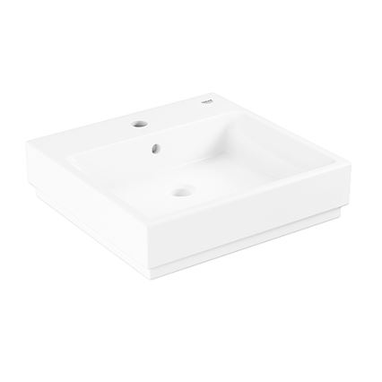 GROHE 3947400H - Tvättställ CUBE CERAMIC 500 × 490 mm keramik/vit