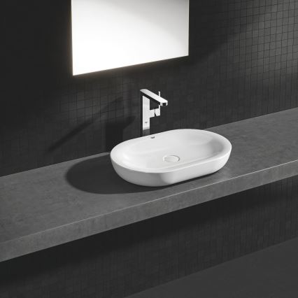 GROHE 3960800H - Tvättställ för bänkskiva ESSENCE 600 × 400 mm keramik/vit