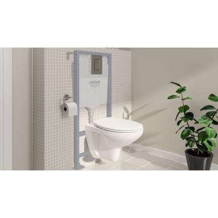 GROHE 39930000 - 4-i-1-set för WC SOLIDO 1,13 m, blank krom