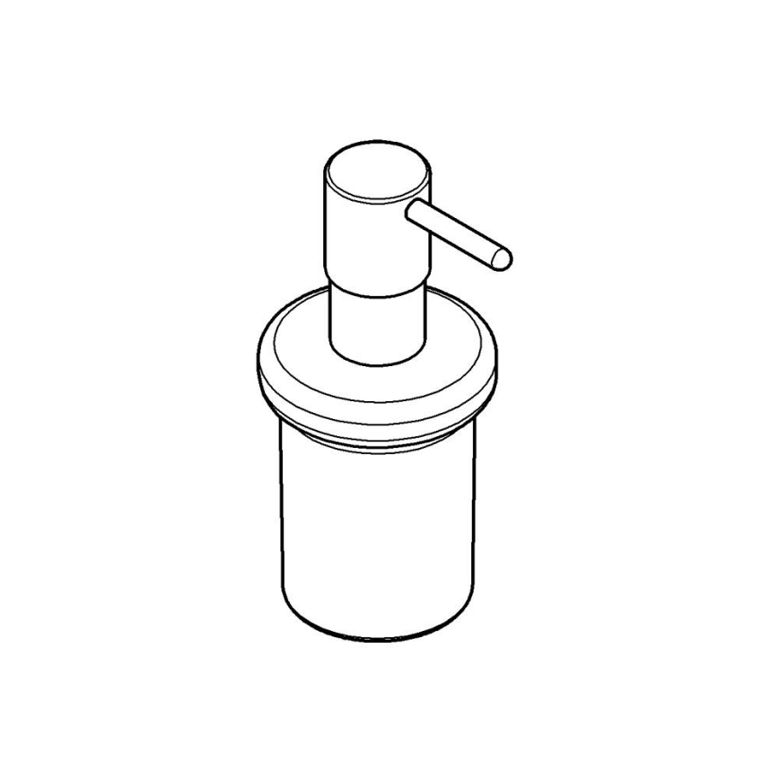 GROHE 40394001 - ESSENTIALS flytande tvåldispenser 160 ml, blank krom