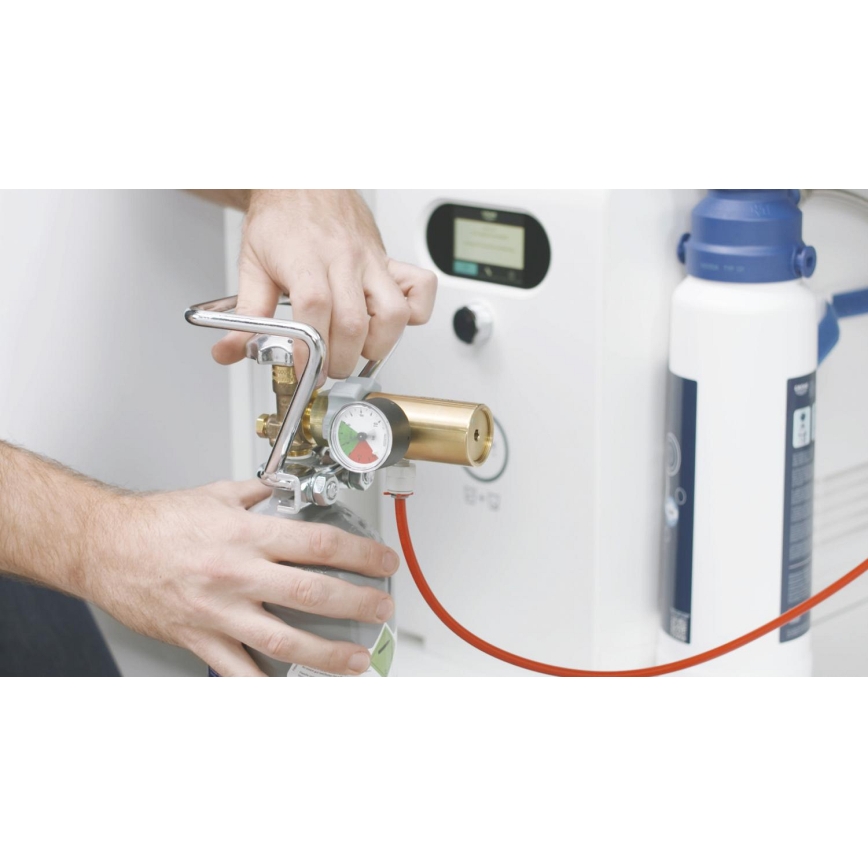 GROHE 40423000 - Startset med 2 kg CO2-flaska för GROHE BLUE