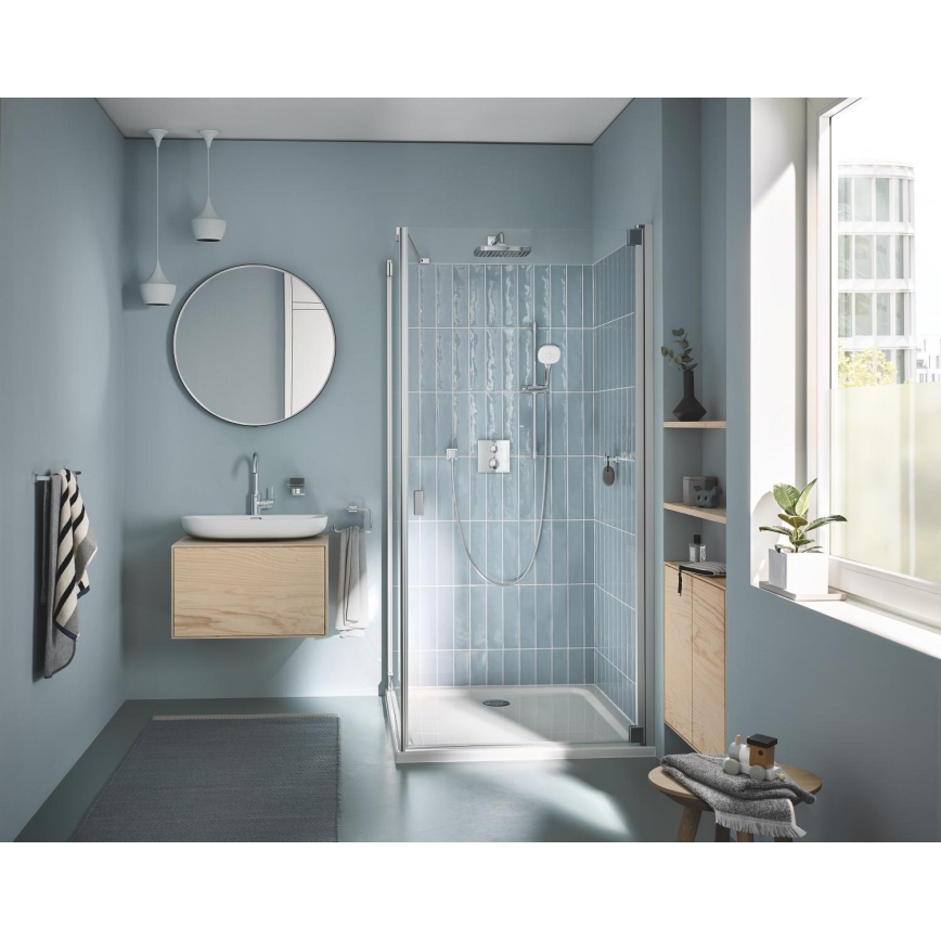 GROHE 40510001 - Handdukshållare ESSENTIALS CUBE 188 mm, polerad krom