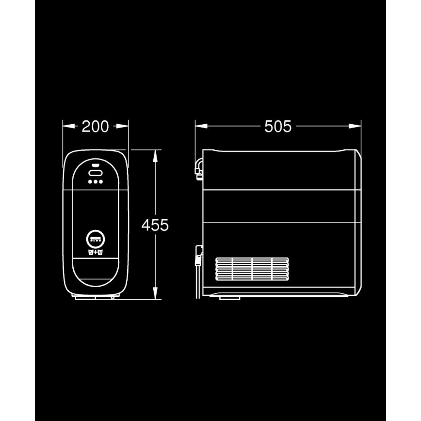 GROHE 40711001 - Kylmodul BLUE HOME, vit