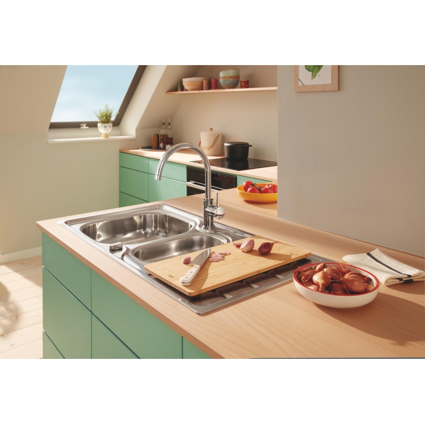 GROHE 40751HV0 - Skärbräda i trä 490 × 240 × 19 mm