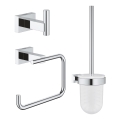 GROHE 40757001 - ESSENTIALS CUBE tillbehörsset, blankpolerad krom