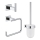 GROHE 40757001 - ESSENTIALS CUBE tillbehörsset, blankpolerad krom