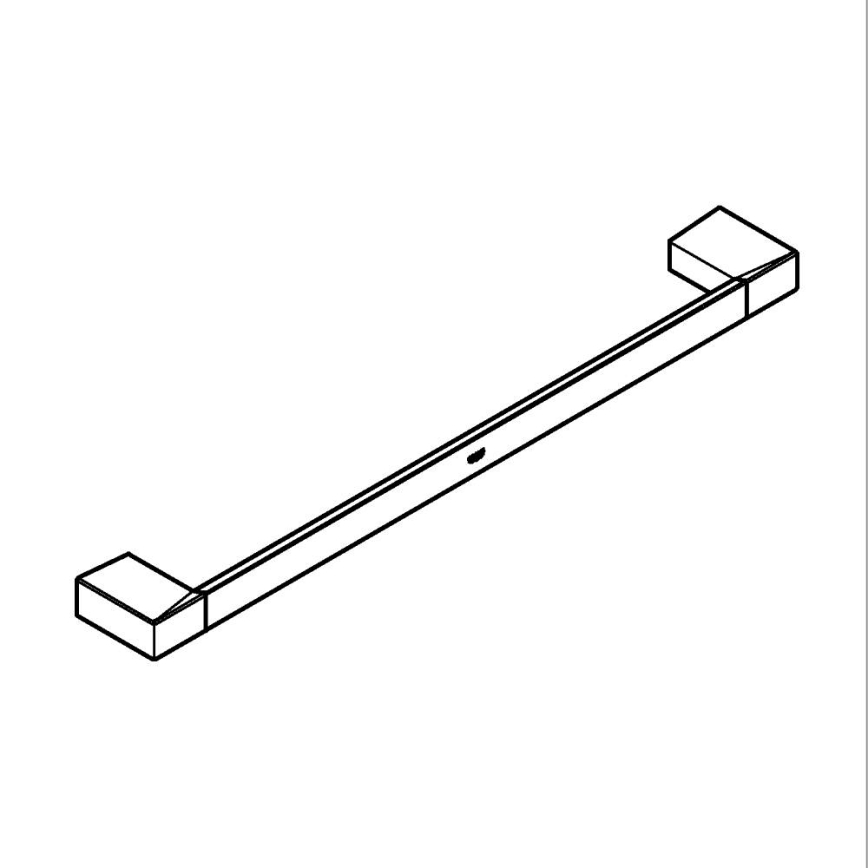 GROHE 40767000 - Handdukshållare SELECTION CUBE 500 mm, polerad krom