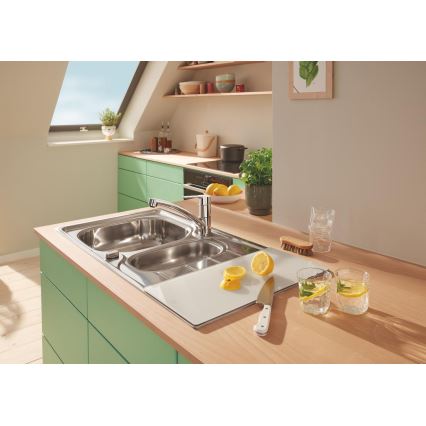 GROHE 40787L00 - Glasbricka 490 × 240 × 19 mm klar