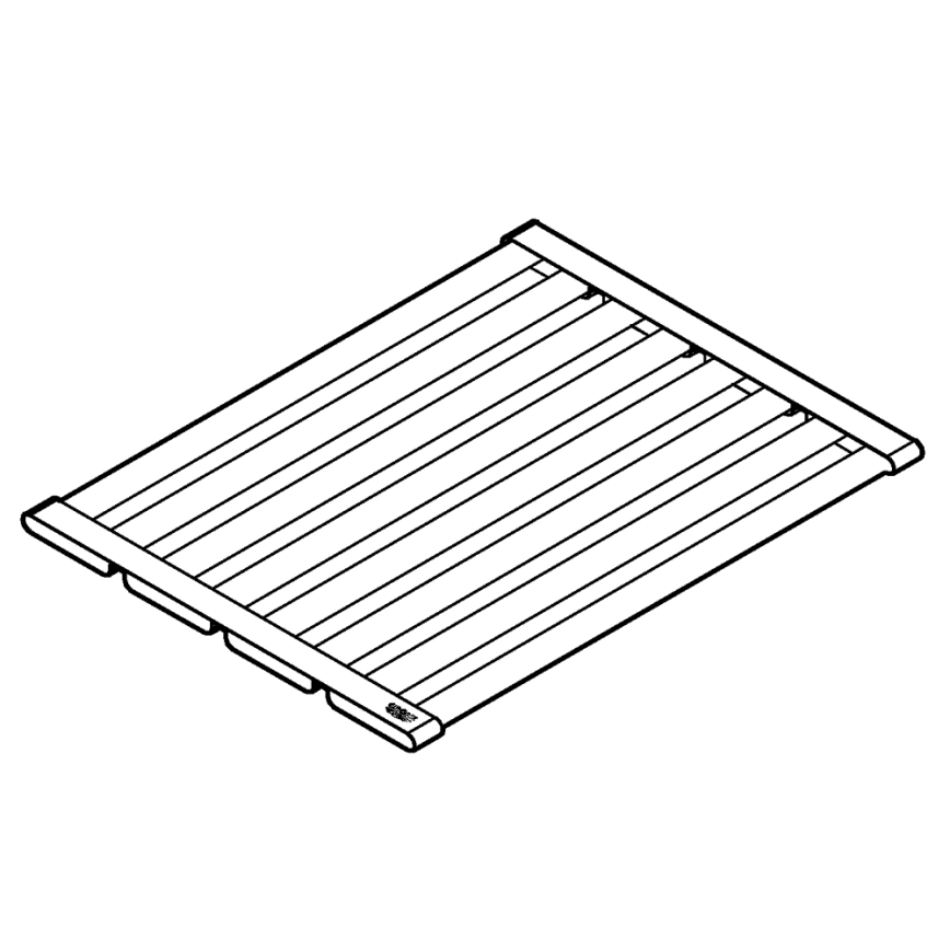 GROHE 40856SD0 - Avrinningstråg 450 × 348 mm borstat rostfritt stål