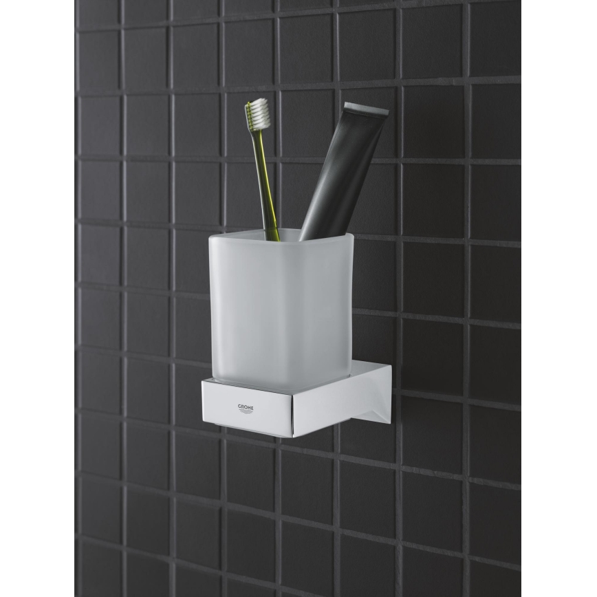 GROHE 40865000 - SELECTION CUBE hållare, blank krom