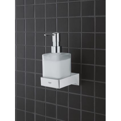 GROHE 40865000 - SELECTION CUBE hållare, blank krom