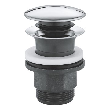 GROHE 40869000 - Avloppssats Ø 63 mm i blank krom