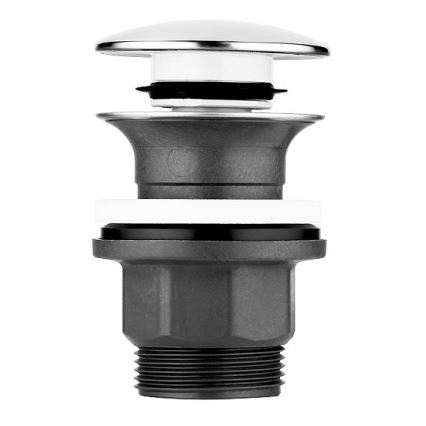 GROHE 40869000 - Avloppssats Ø 63 mm i blank krom