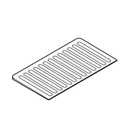 GROHE 40872K00 - Avrinningsbricka 450 x 250 mm keramik/svart