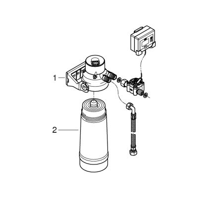 GROHE 40876000 - Startpaket ULTRASAFE, polerad krom