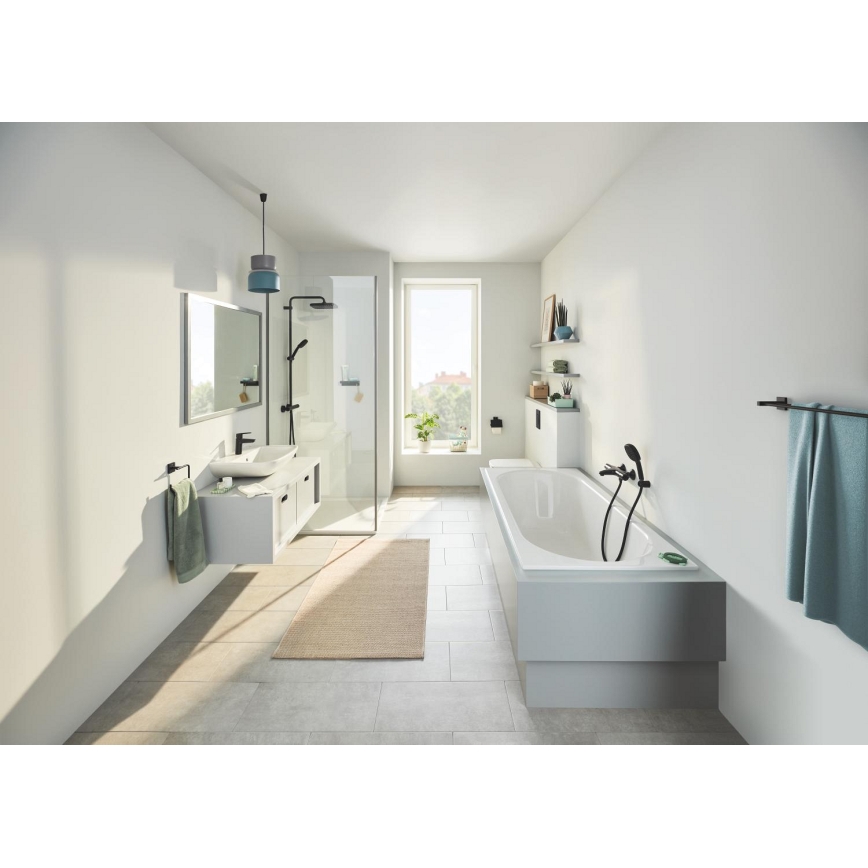GROHE 409752430 - Handdukshållare START CUBE 18,8 x 13,8 cm svart
