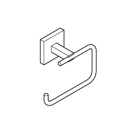GROHE 409782430 - Toalettpappershållare START CUBE svart