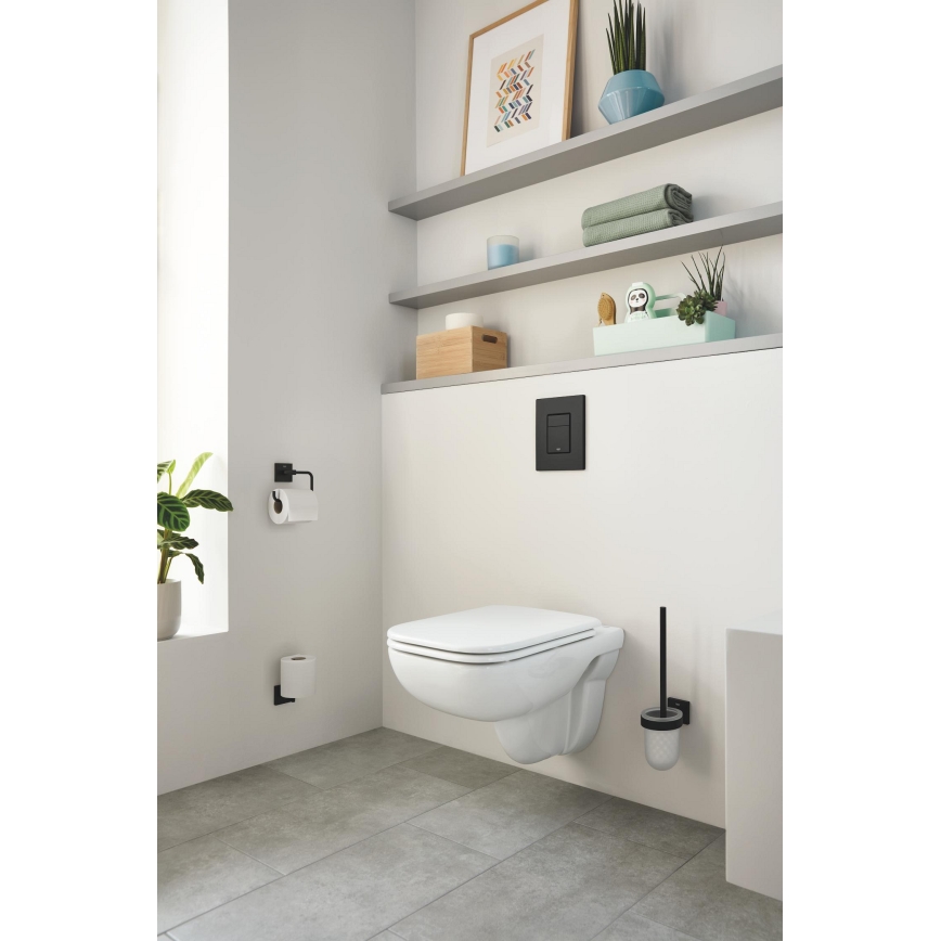 GROHE 409782430 - Toalettpappershållare START CUBE svart