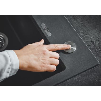 GROHE 40986SD0 - Avloppssats för köksvaskar Ø 35 mm, rostfritt stål