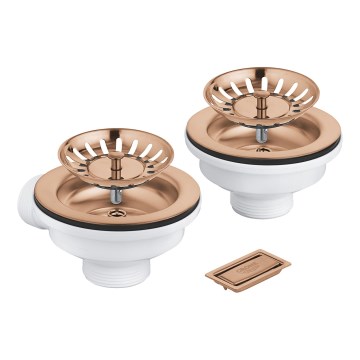 GROHE 40997DL0 - Avloppssats, tillbehör i koppar