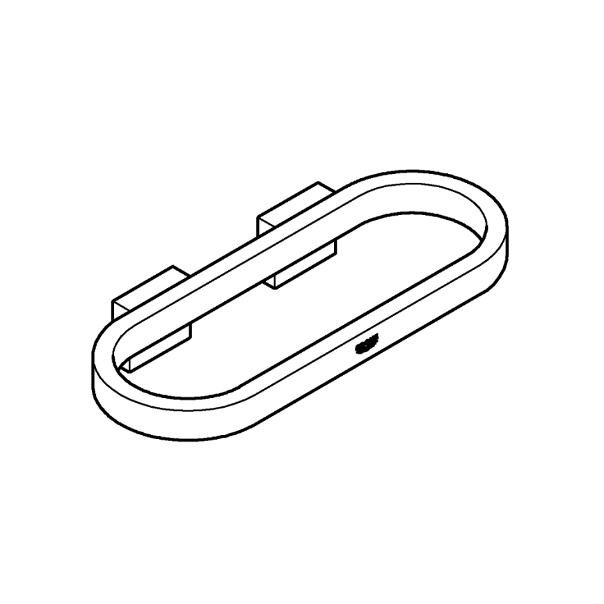 GROHE 41035000 - Handdukshållare SELECTION 200 mm polerad krom