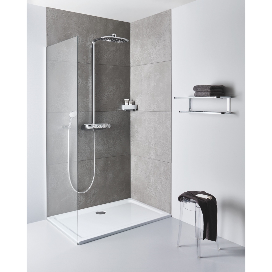 GROHE 41038000 - Hörnduschkar SELECTION i blank krom