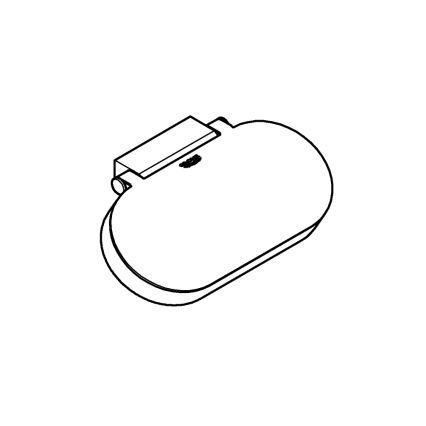 GROHE 41069000 - Toalettpappershållare SELECTION i blank krom