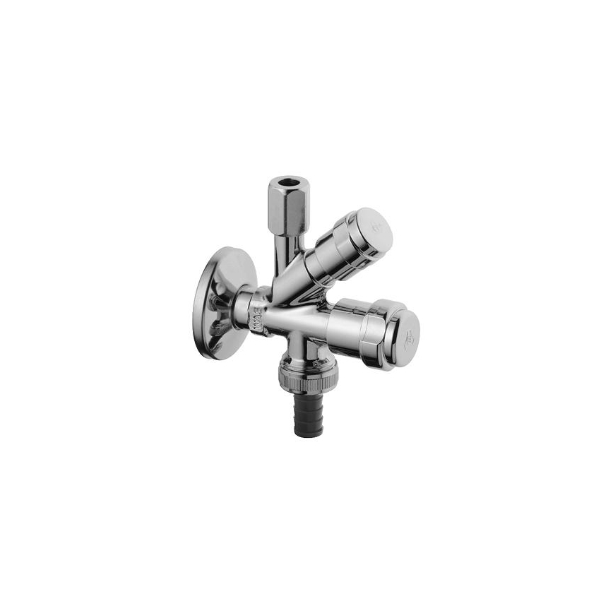 GROHE 41073000 - Kombi-hörnventil WAS 12” × 38” polerad krom