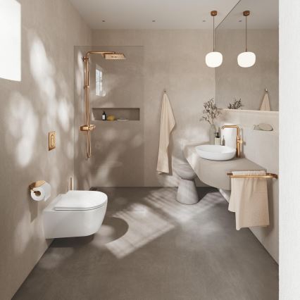 GROHE 41076DL0 - Toalettborstset SELECTION i koppar