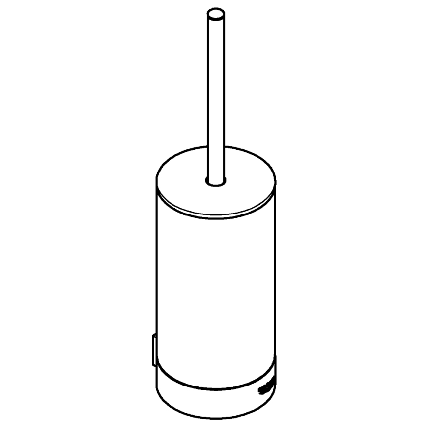 GROHE 41076GL0 - SELECTION toalettborstset i guld