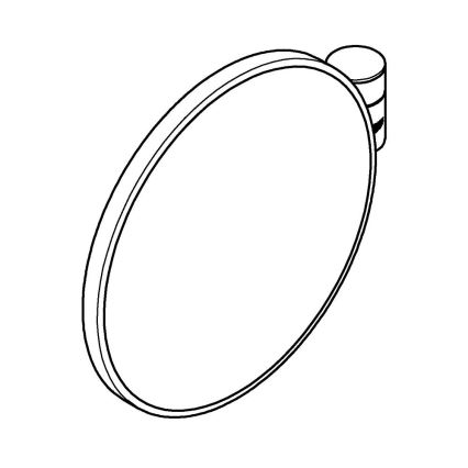 GROHE 41077000 - Kosmetikspegel SELECTION 20 × 20 cm polerad krom