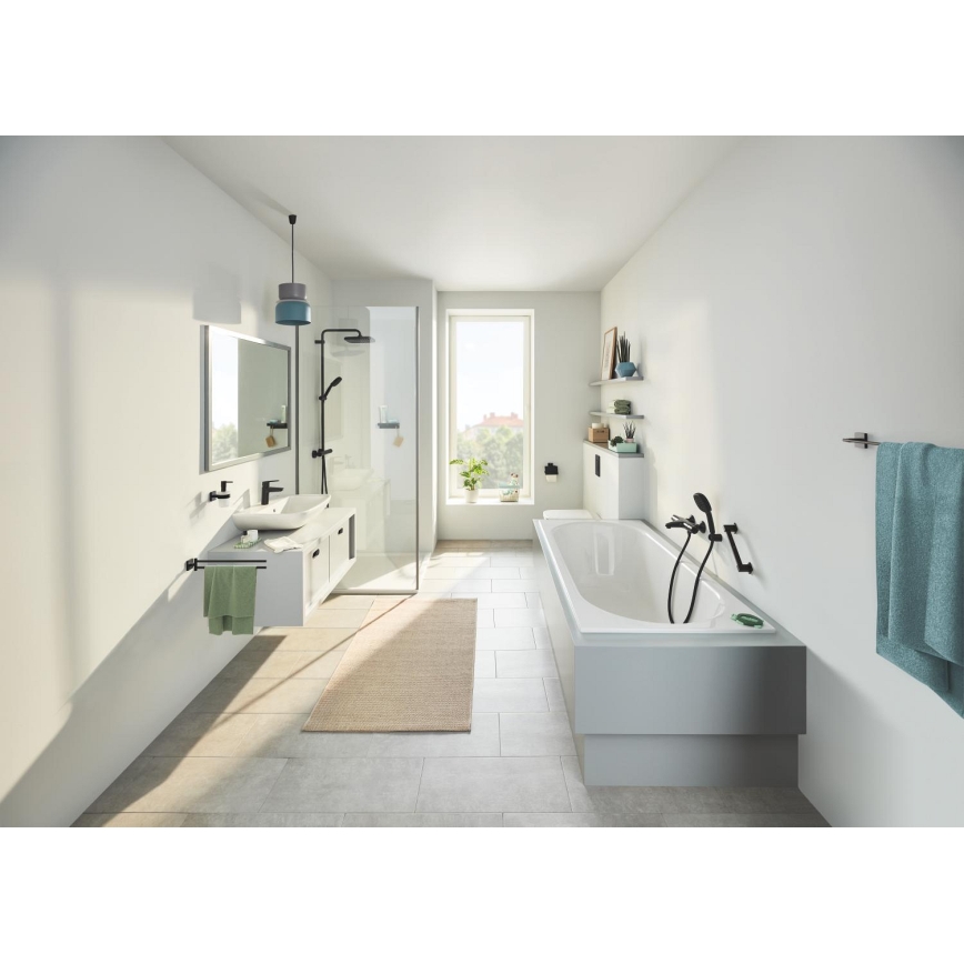 GROHE 410952430 - Badkarsgrepp START CUBE 504 mm svart