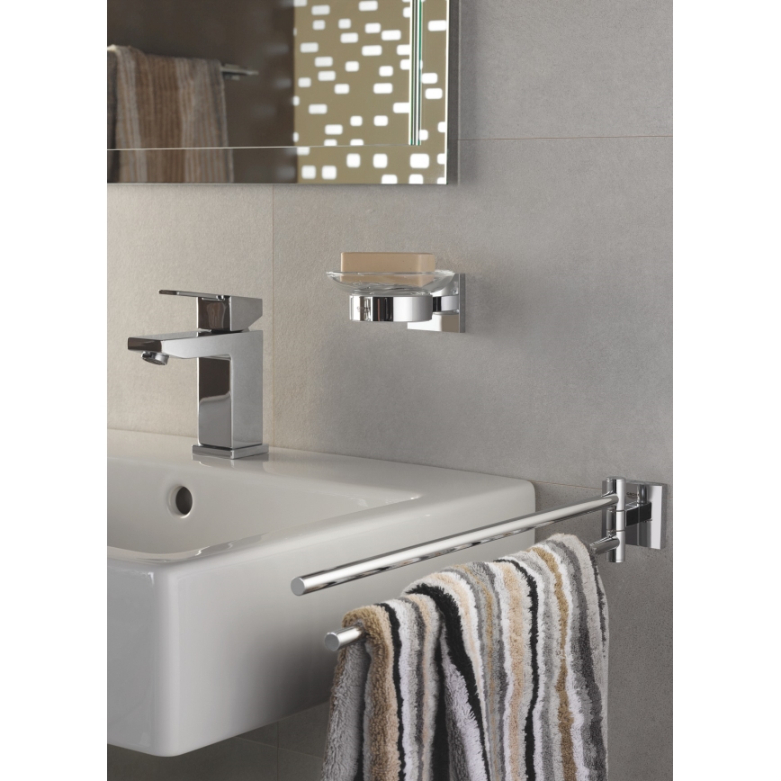 GROHE 41096000 - Tvålskål START CUBE 110 × 56 × 125 mm, glänsande krom