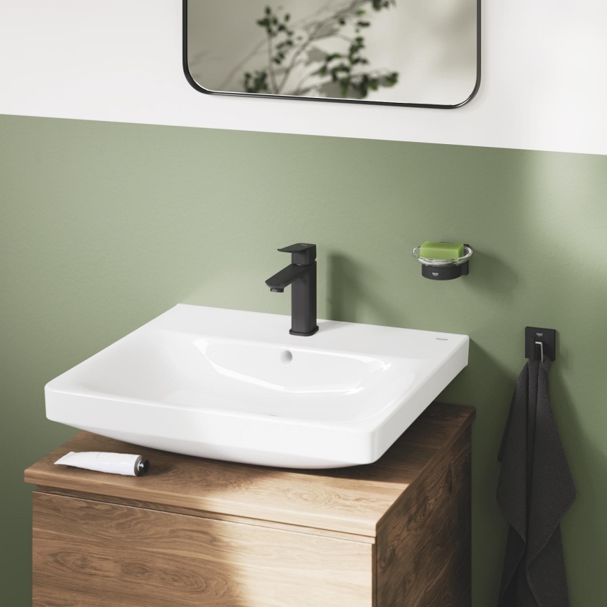 GROHE 410962430 - START CUBE tvålkopp 110 x 56 x 125 mm svart