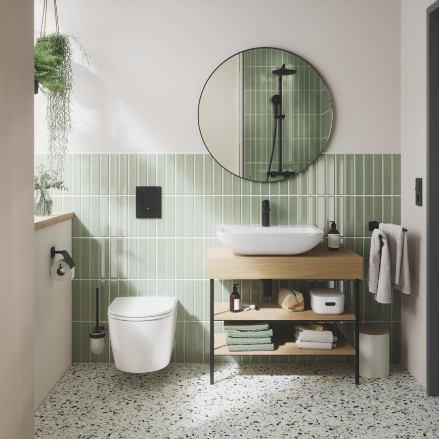 GROHE 411022430 - START CUBE toalettpappershållare svart