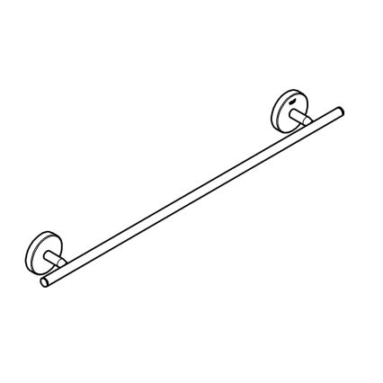 GROHE 41166000 - Handdukshållare 522 mm, blank krom