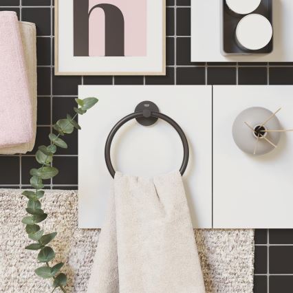 GROHE 411742430 - Handdukshållare START 180 mm, svart