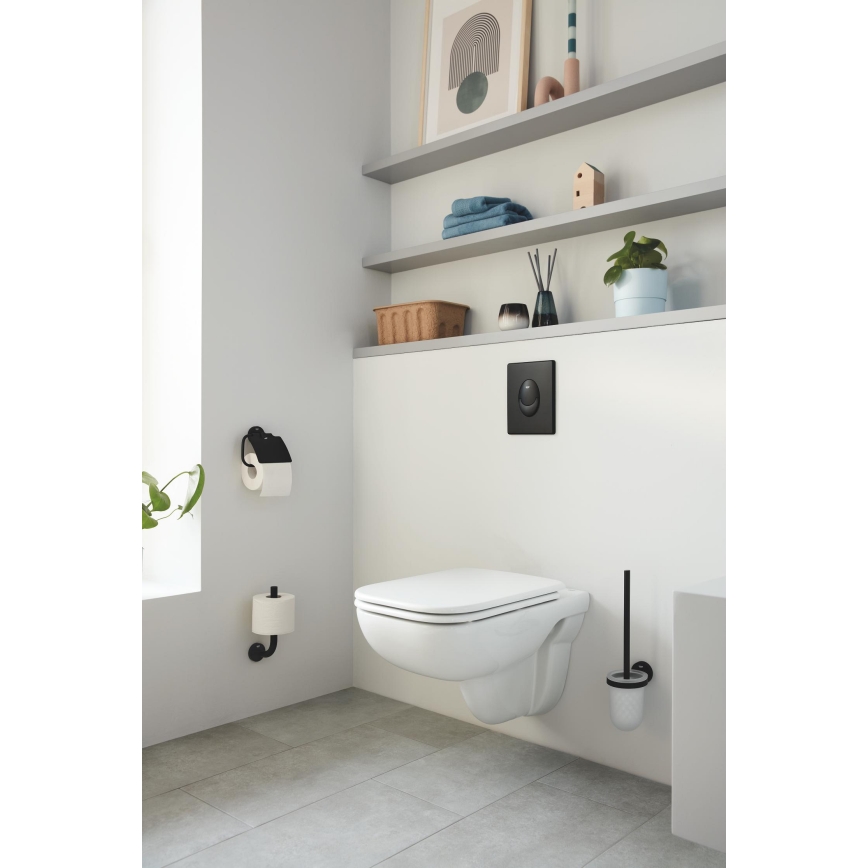 GROHE 411862430 - Reservhållare för toalettpapper START 116 x 232 mm, svart