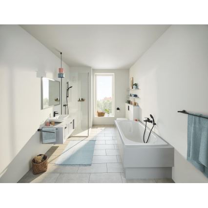 GROHE 412032430 - Tvåarmig handdukshållare START 654 mm svart