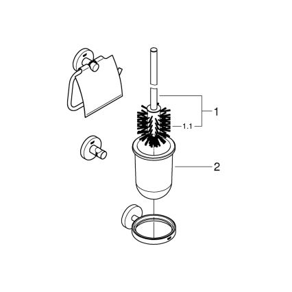 GROHE 412042430 - START tillbehörsset i svart