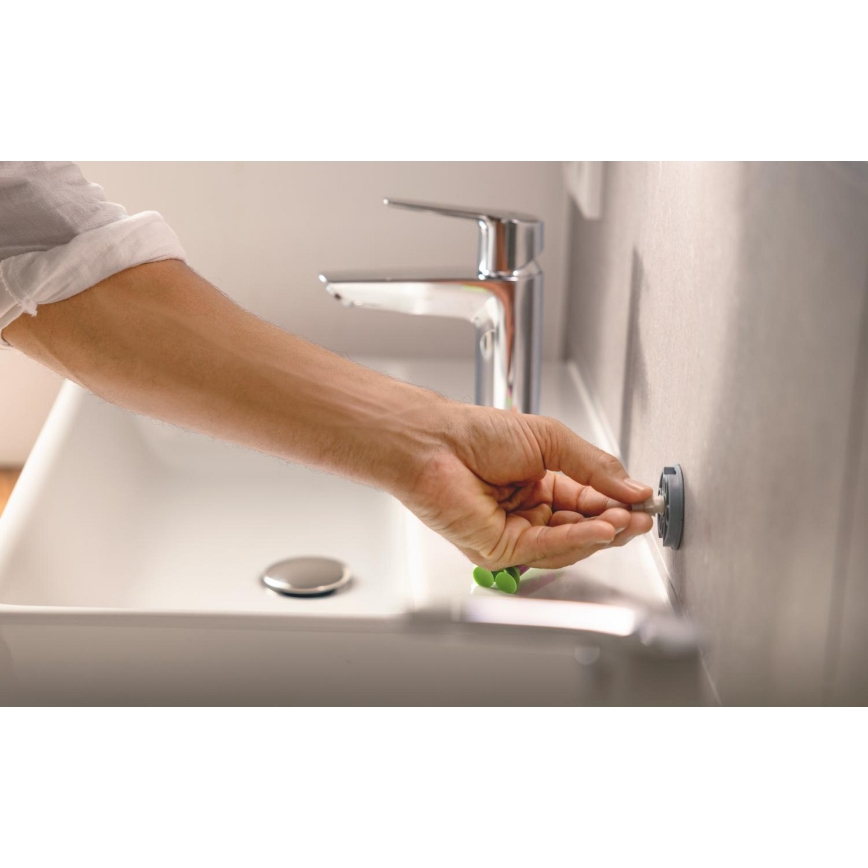 GROHE 41204DC0 - 3-i-1 toalettset START i rostfritt stål