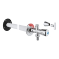 GROHE 41208000 - Utomhusväggventil EUROTEC DN 15 blankkrom