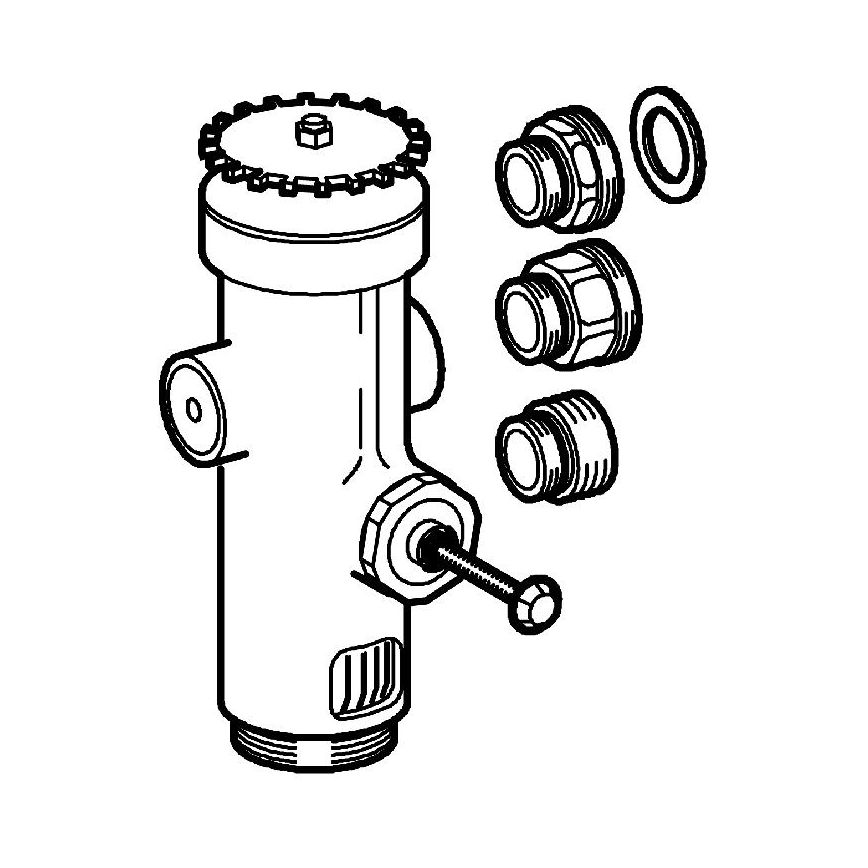 GROHE 43996000 - Tryckspolningsventil RONDO 3”