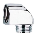 GROHE 45304000 - Duschvinkel DN 15 × DN 15, polerad krom