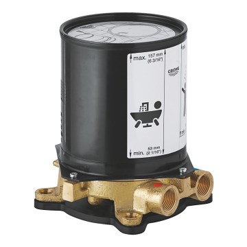 GROHE 45984001 - Inbyggnadssats DN 15 i mässing